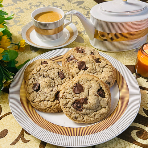 Chocolate Chunk Lava Cookies