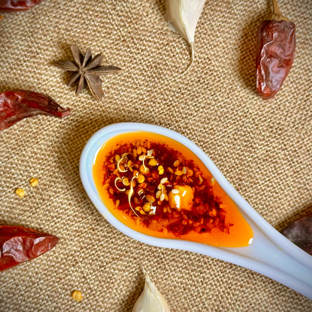 Chili Oil (Classic style with sesame seeds)