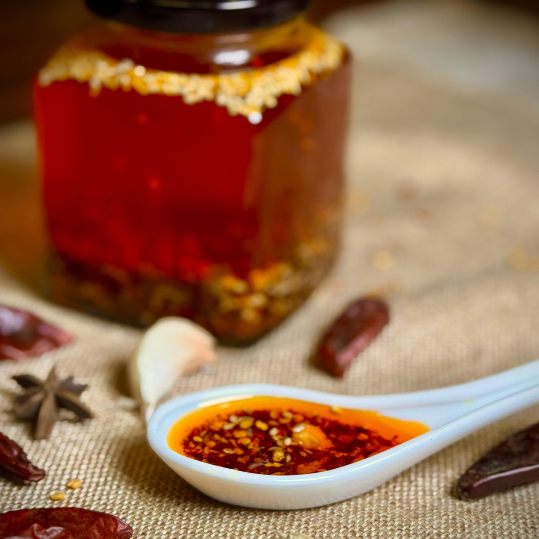 Chili Oil (Classic style with sesame seeds)