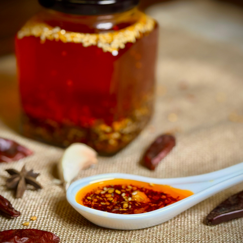 Chili Oil (Classic style with sesame seeds)