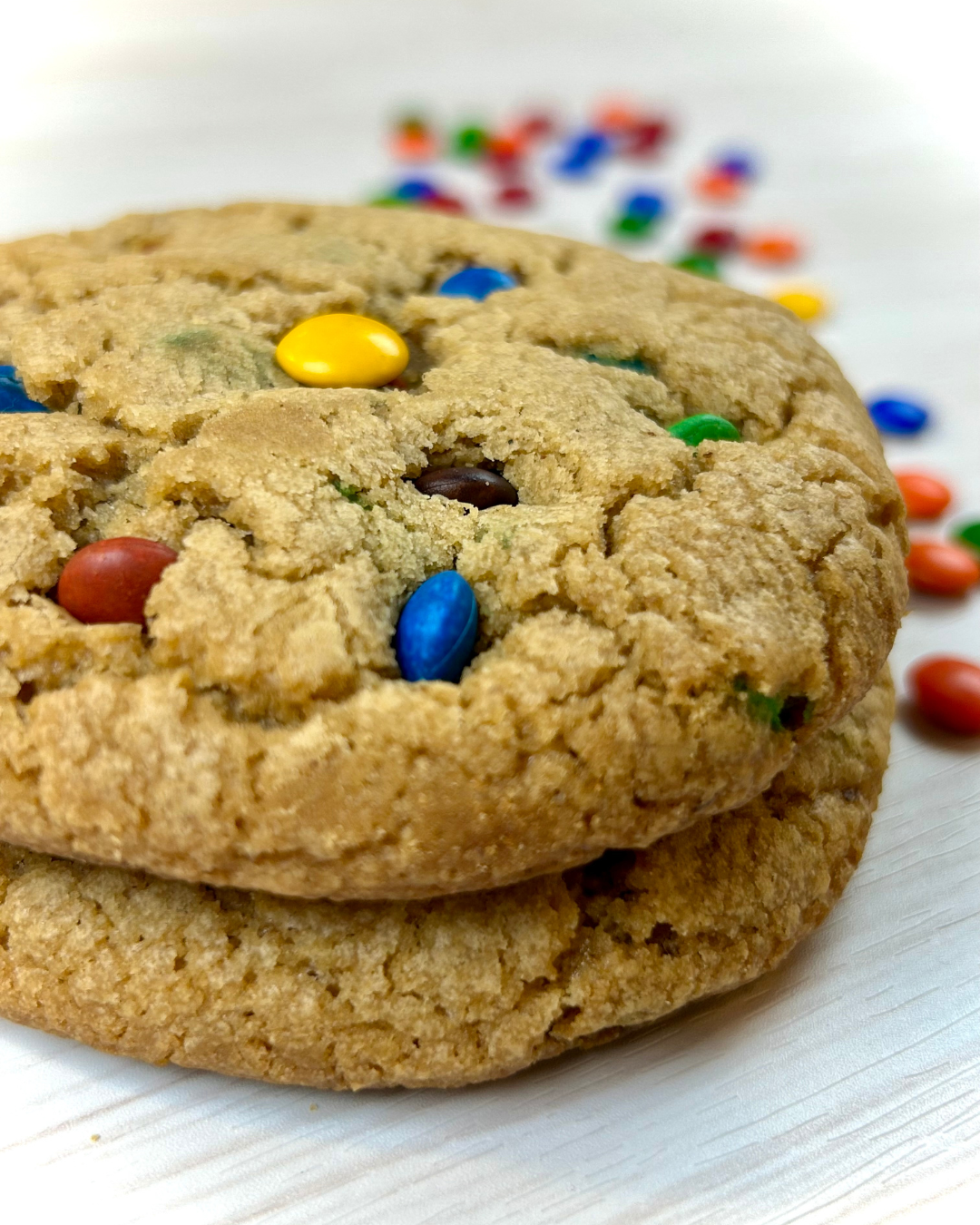 M&M Chocolate Chunk Cookie