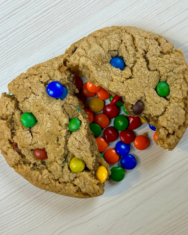 M&M Chocolate Chunk Cookie