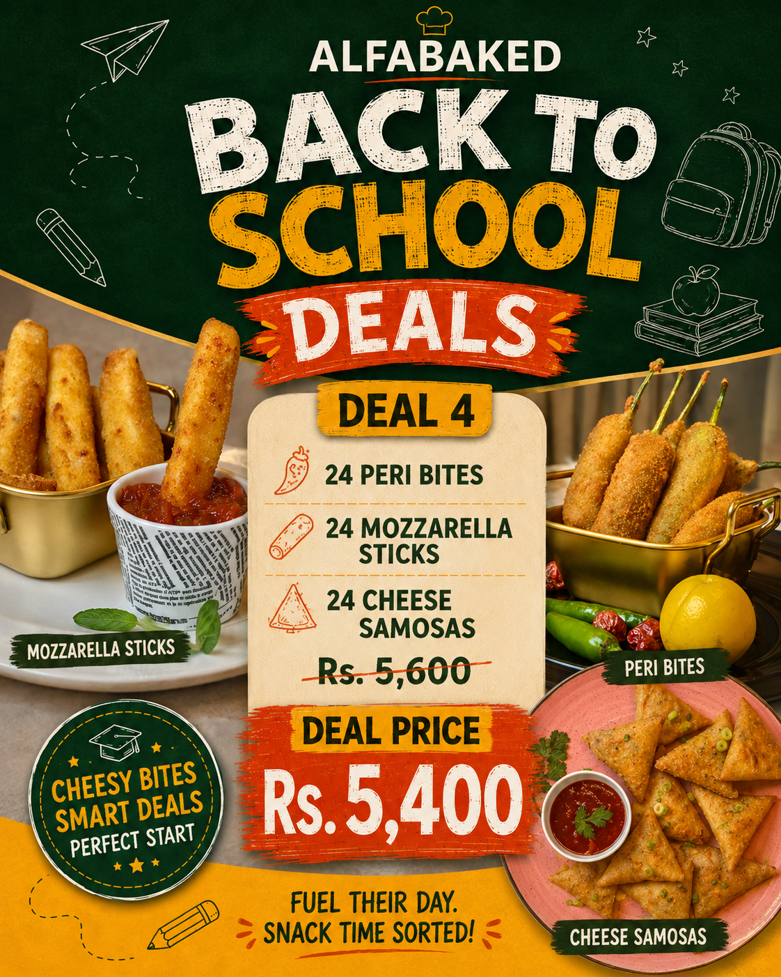 DEAL 4 – Cheesy Snack Attack