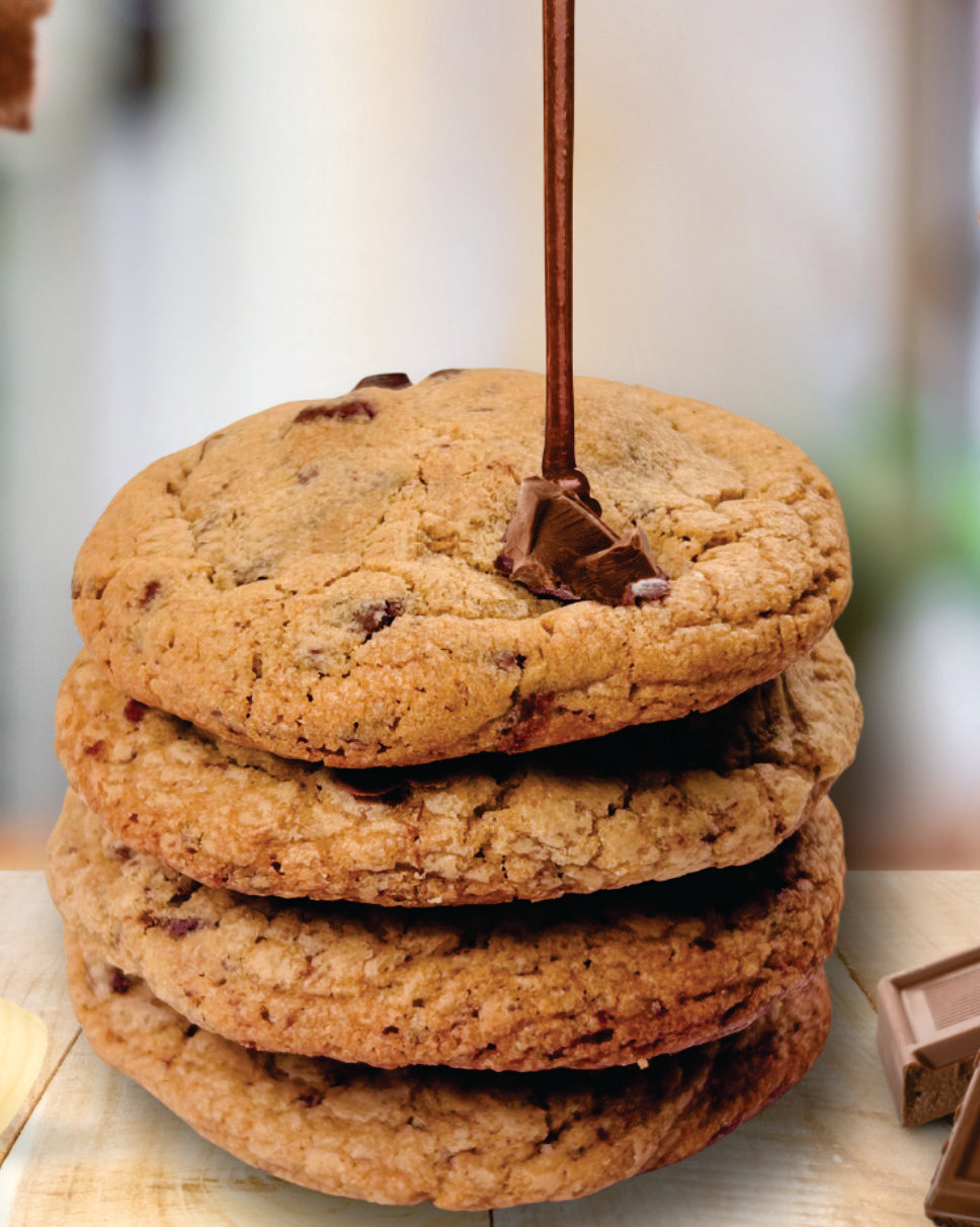 Chocolate Chunk Lava Cookies (PACK OF FOUR)